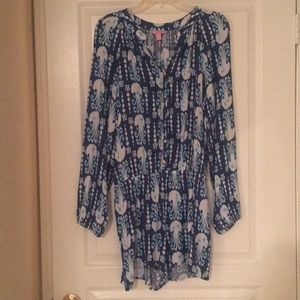 Lilly Pulitzer long sleeved romper